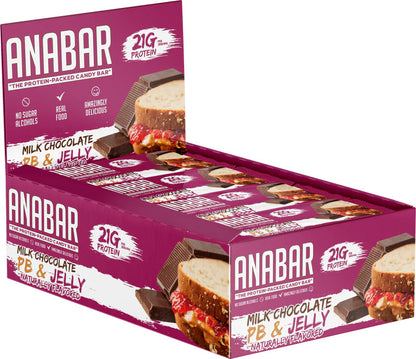 ANABAR 12 Bars/Full Box - Various Flavours