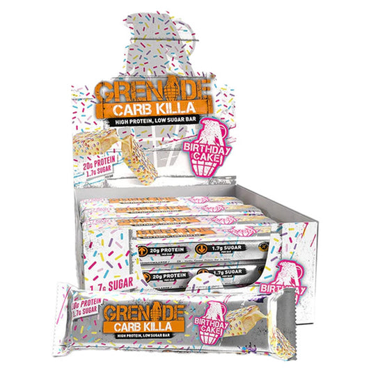 GRENADE Carb Killa® 12 Bars/Full Box - Various Flavours