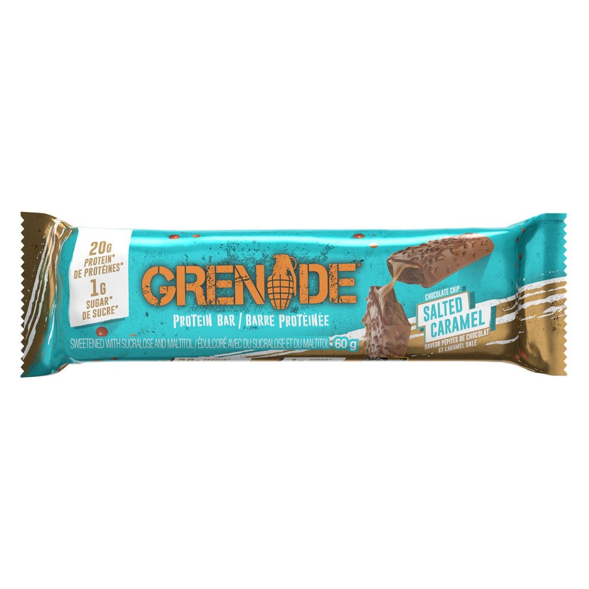 GRENADE Carb Killa® Single Bar - Chocolate Chip Salted Caramel